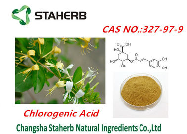 Porcellana Honeysuchle fiorisce il marrone acido clorogenico di Cas no.327-97-9 della polvere fornitore