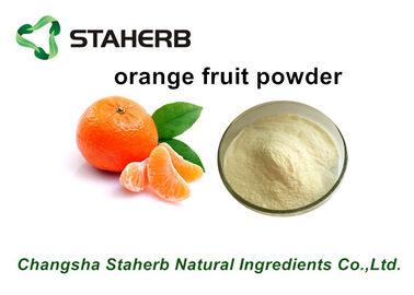 Porcellana Polvere liofilizzata della frutta/bevanda adatta ed alimento polvere arancio della frutta fornitore