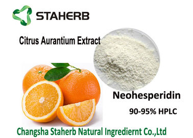 Porcellana Dolcificante naturale della polvere di citrus aurantium di HPLC della neoesperidina 90-98% saporito fornitore