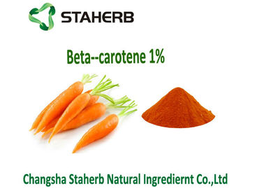 La Cina Caducity naturale del carotene 1% del β- degli additivi alimentari dell'estratto della carota resistente fornitore