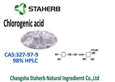 Porcellana Materiali di riferimento standard clorogenici dell'acido 98%, estratto CAS del fiore del caprifoglio 327 97 9 fornitore
