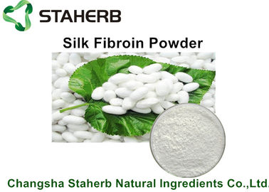 Porcellana Proteina principale della seta dell'ingrediente della polvere di seta bianca della fibroina del grado dei cosmetici fornitore