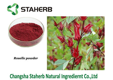 Gli estratti naturali puri della pianta della polvere di rosella, l'estratto di hibiscus sabdariffa contengono gli antociani Schisandrins fornitore